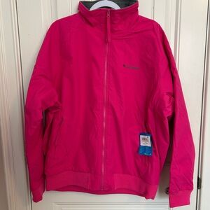 Columbia Pink Outdoor Jacket NWT Large